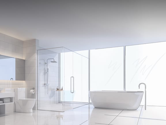 helles modernes Badezimmer
